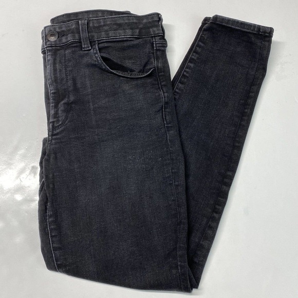 American Eagle Outfitters Denim - American Eagle Jegging Sz 12 Reg Womens Next Level Stretch Black Denim Jeans